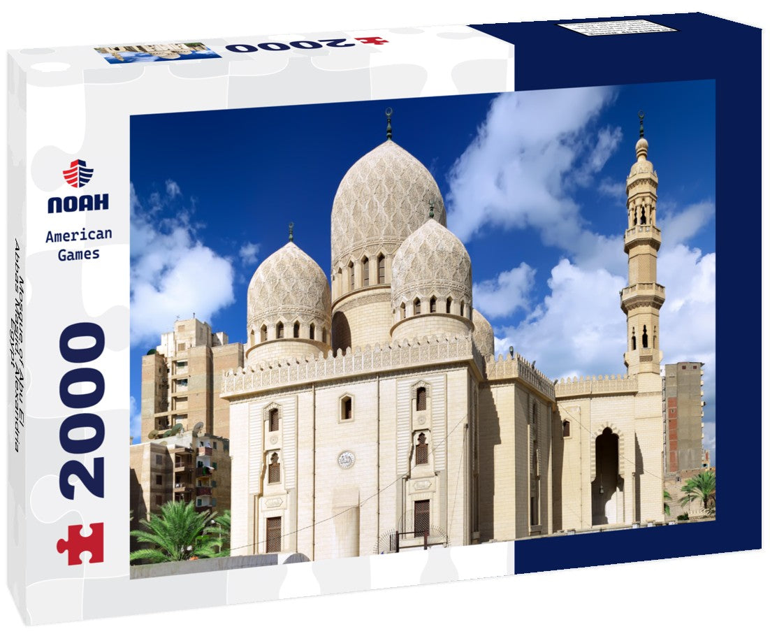 Noah Jigsaw Puzzle Mosque of Abu El Abbas Masjid, Alexandria, Egypt 2000 Pieces