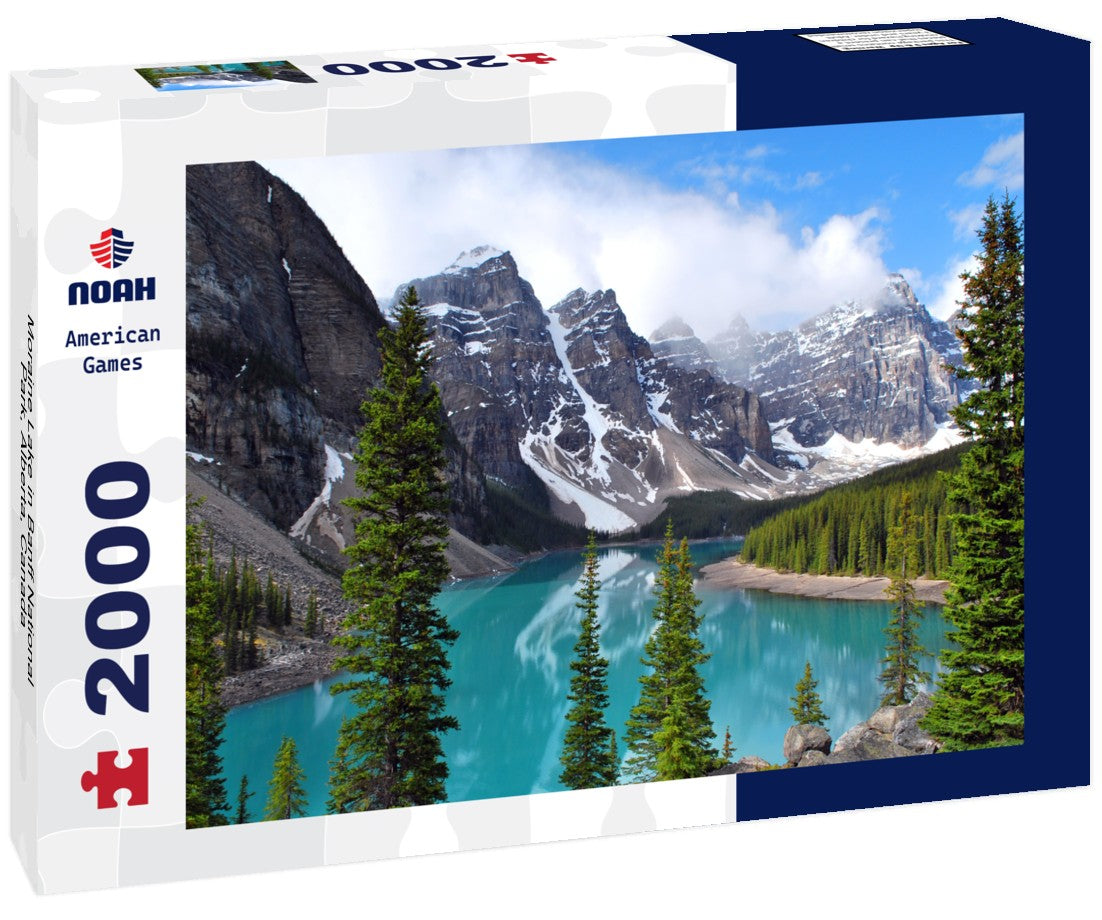 Noah Jigsaw Puzzle Moraine Lake in Banff National Park, Alberta, Canada 2000 Pieces