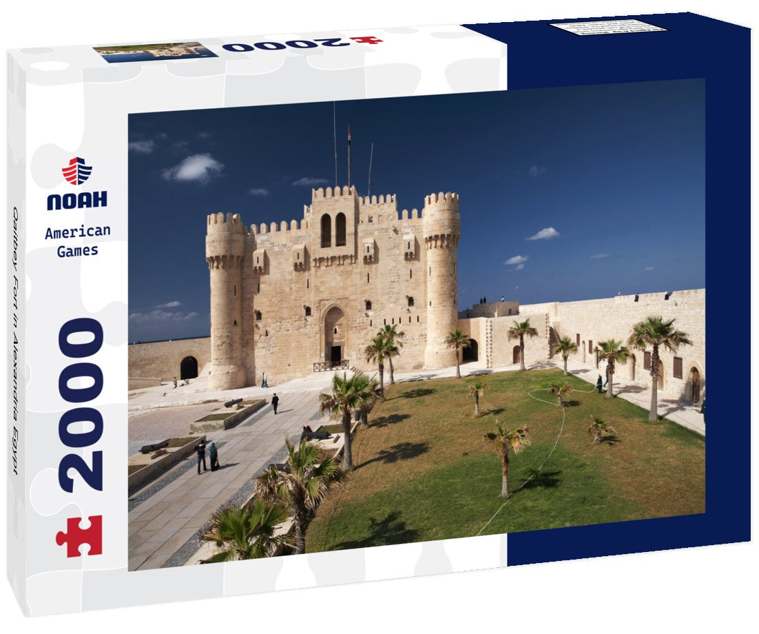 Noah Jigsaw Puzzle Qaitbey Fort in Alexandria Egypt 2000 Pieces