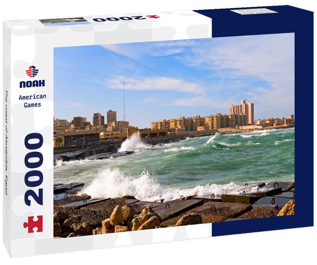 Noah Jigsaw Puzzle The coast of Alexandria, Egypt 2000 Pieces