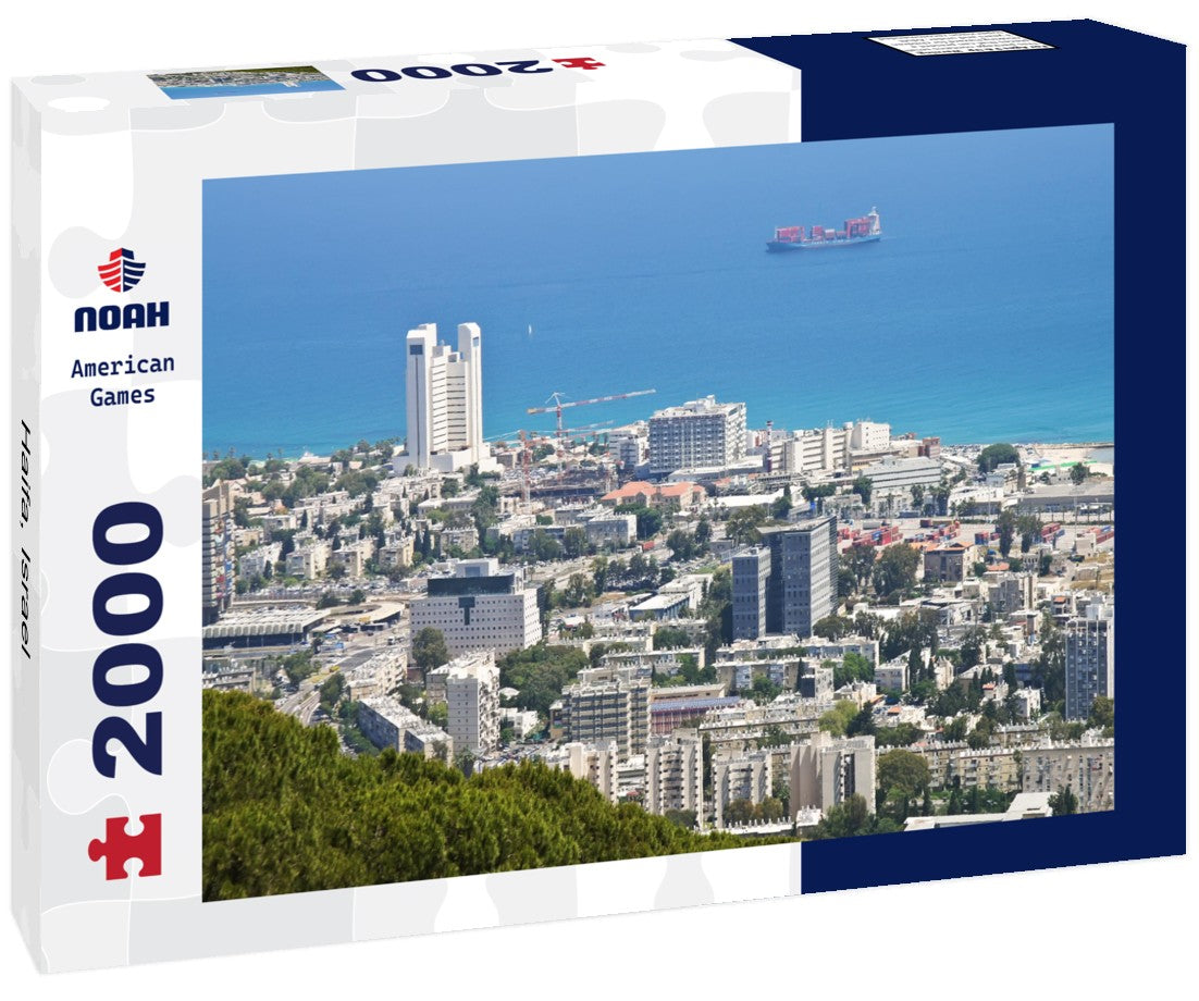 Noah Jigsaw Puzzle Haifa, Israel 2000 Pieces
