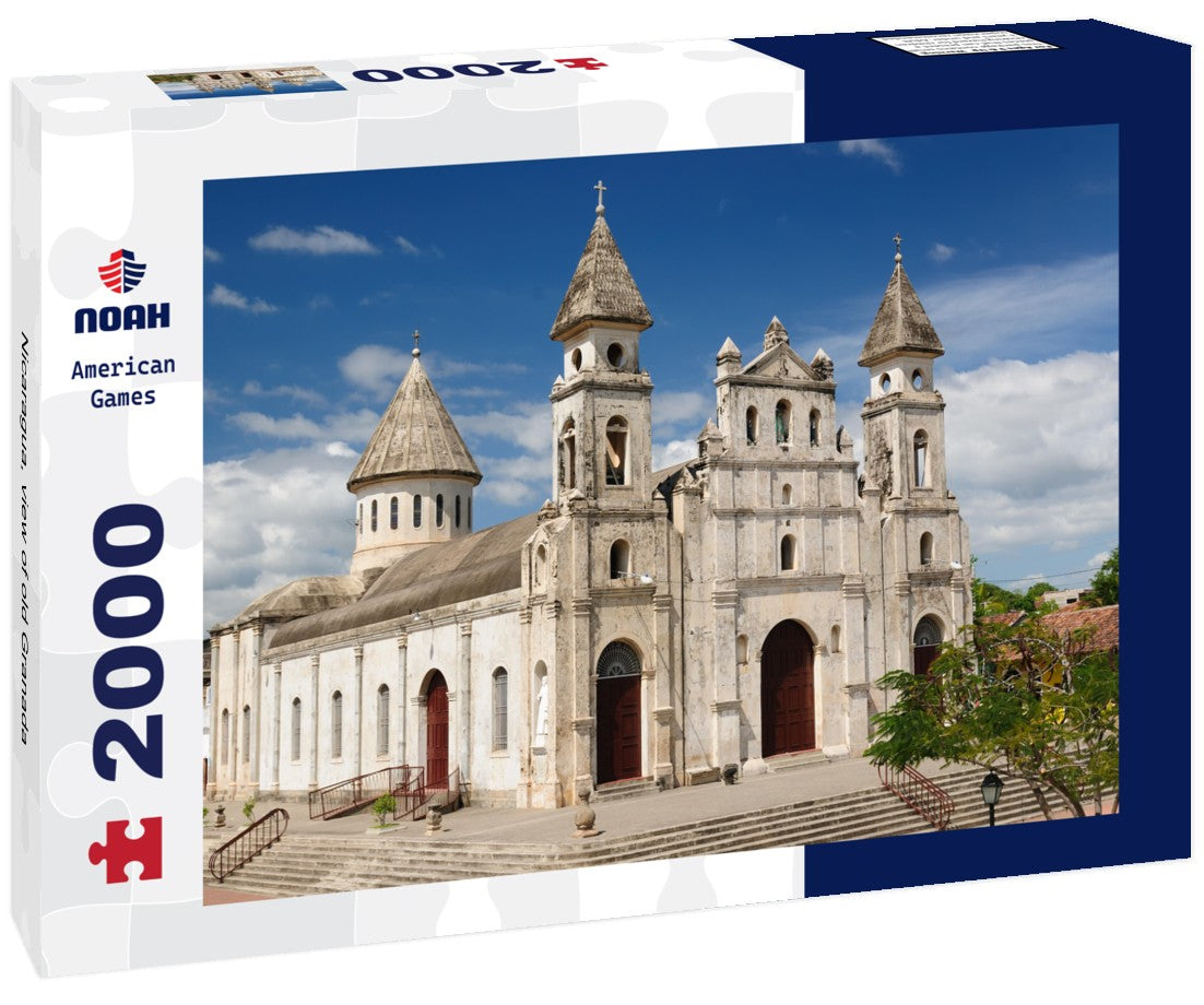 Noah Jigsaw Puzzle Nicaragua, view of old Granada 2000 Pieces