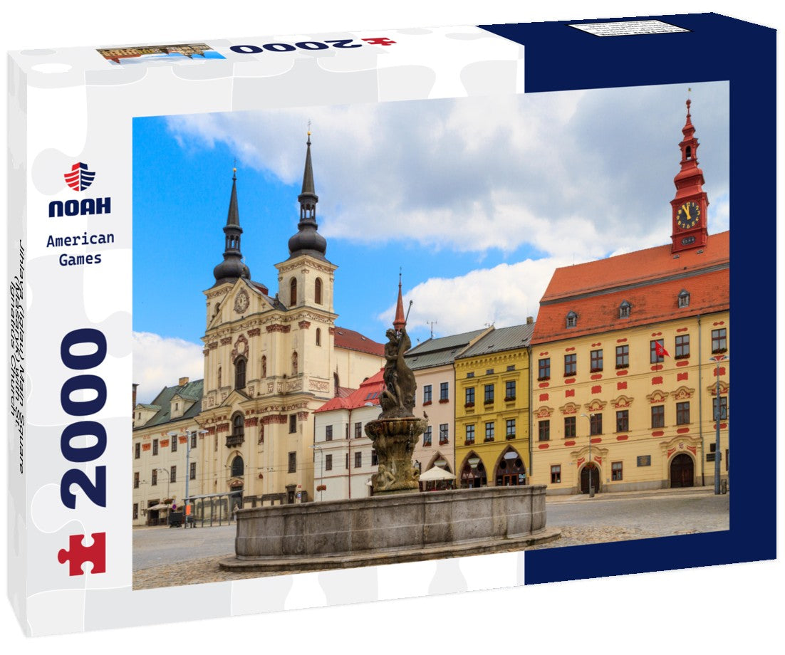 Noah Jigsaw Puzzle Jihlava (Iglau) Main Square (Masaryk) with St. Ignatius Church 2000 Pieces