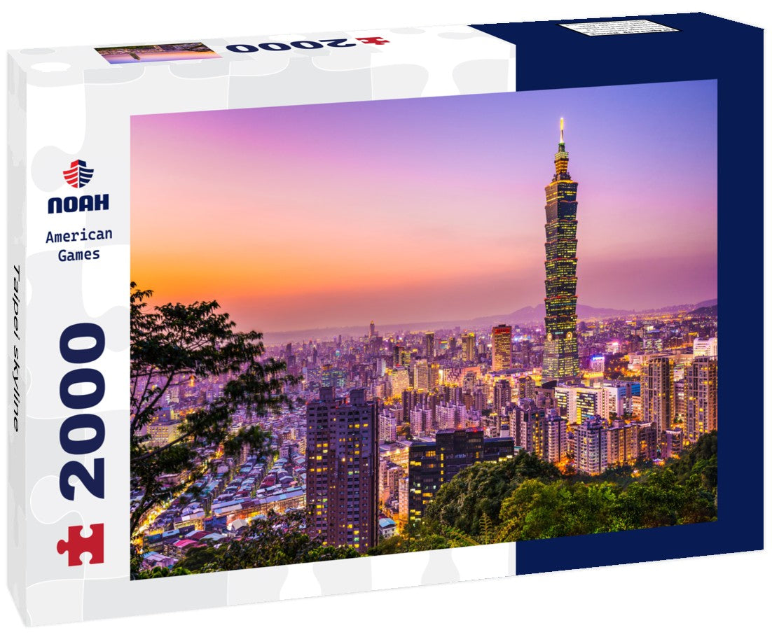 Noah Jigsaw Puzzle Taipei skyline 2000 Pieces