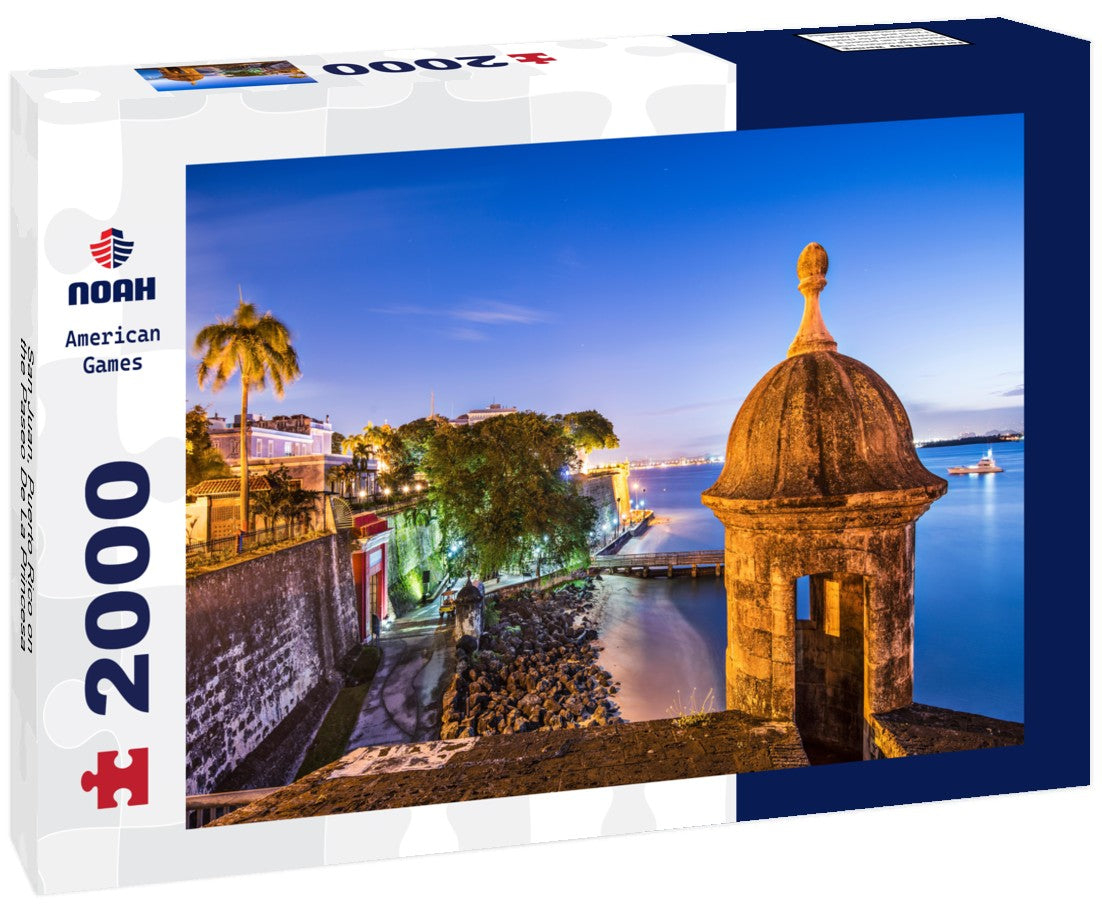Noah Jigsaw Puzzle San Juan, Puerto Rico on the Paseo De La Princesa 2000 Pieces