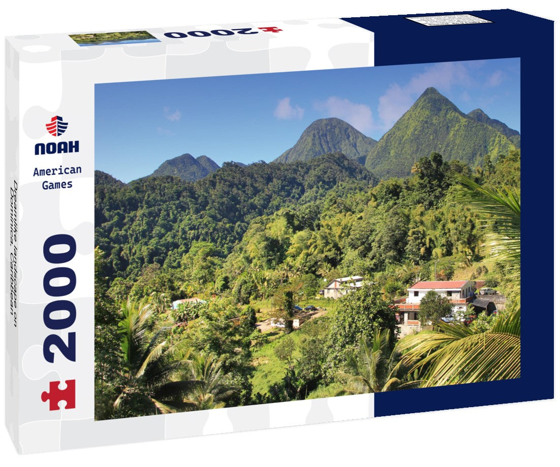 Noah Jigsaw Puzzle Dreamlike landscape on Dominica - Caribbean 2000 Pieces
