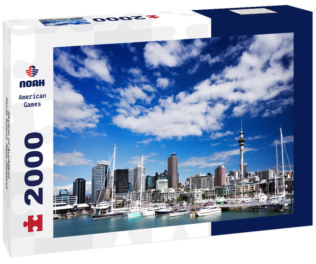 Noah Jigsaw Puzzle Skyline of Auckland, North Island, New Zealand 2000 Pieces