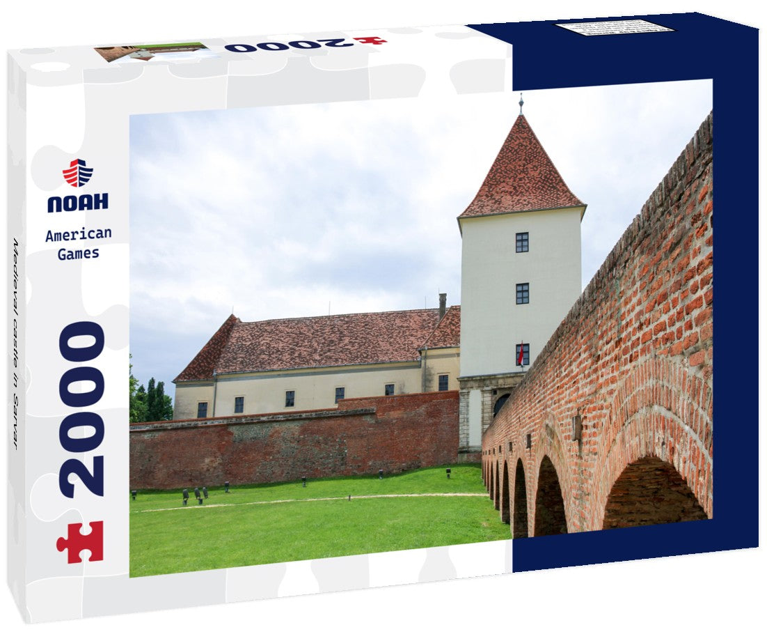 Noah Jigsaw Puzzle Medieval castle in Sarvar 2000 Pieces