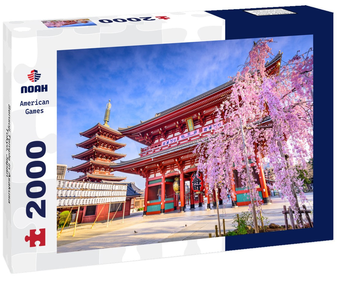 Noah Jigsaw Puzzle Sensoji Temple in Asakusa, Tokyo, Japan 2000 Pieces
