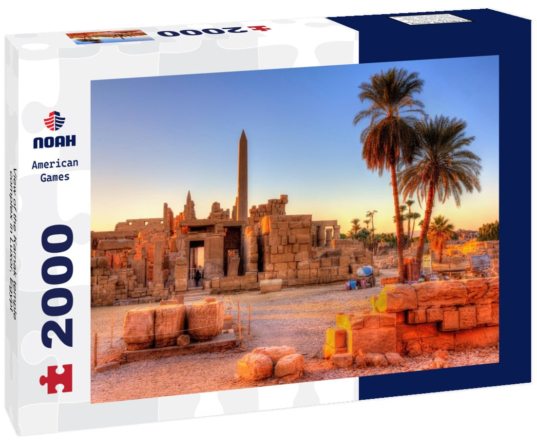 Noah Jigsaw Puzzle View of the Karnak temple complex in Luxor - Egypt 2000 Pieces