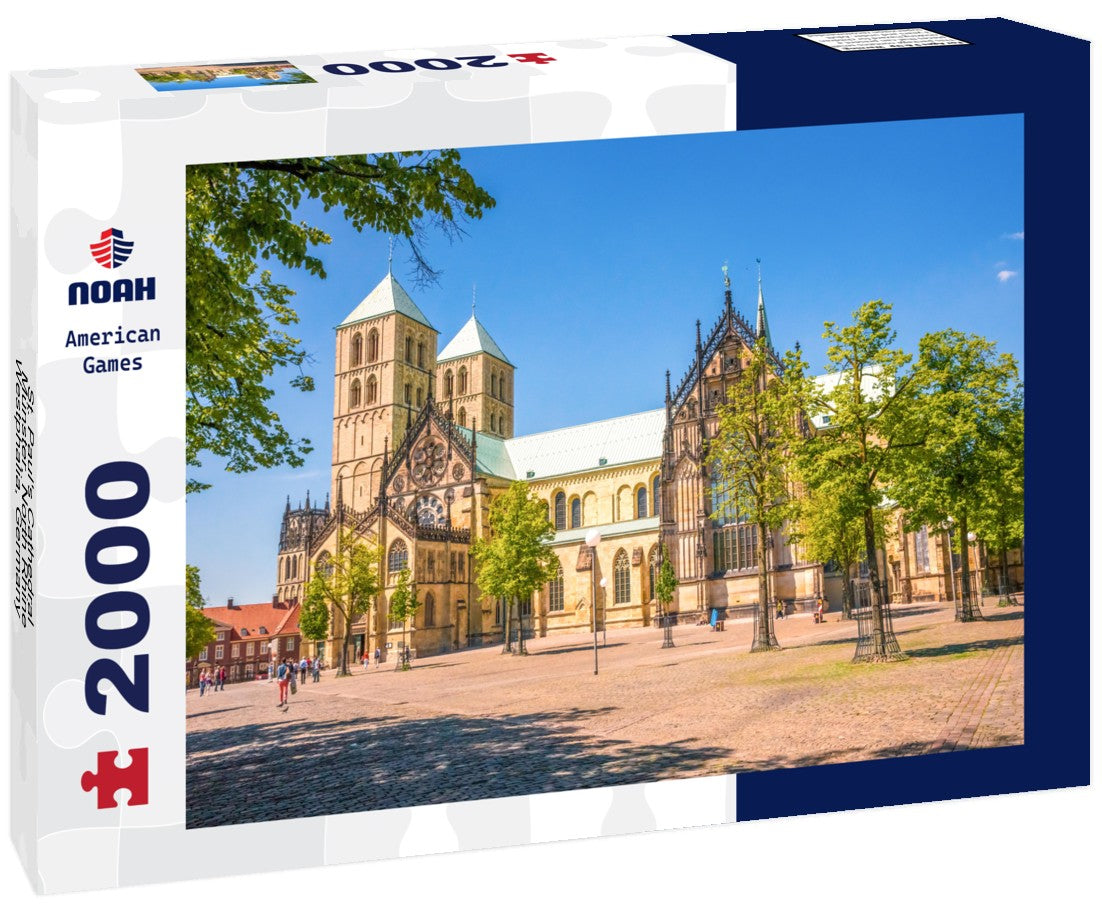 Noah Jigsaw Puzzle St. Paul's Cathedral, Münster, North Rhine-Westphalia, Germany 2000 Pieces