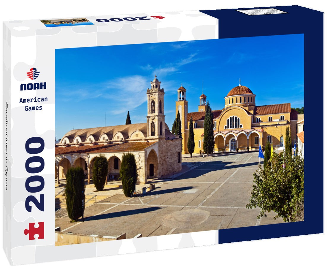 Noah Jigsaw Puzzle Paralimni town in Cyprus 2000 Pieces
