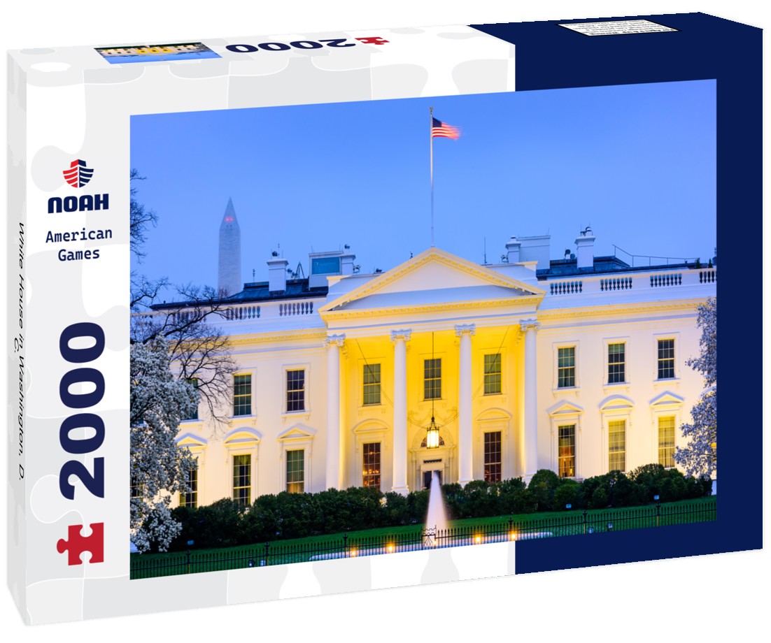 Noah Jigsaw Puzzle White House in Washington, D.C. 2000 Pieces