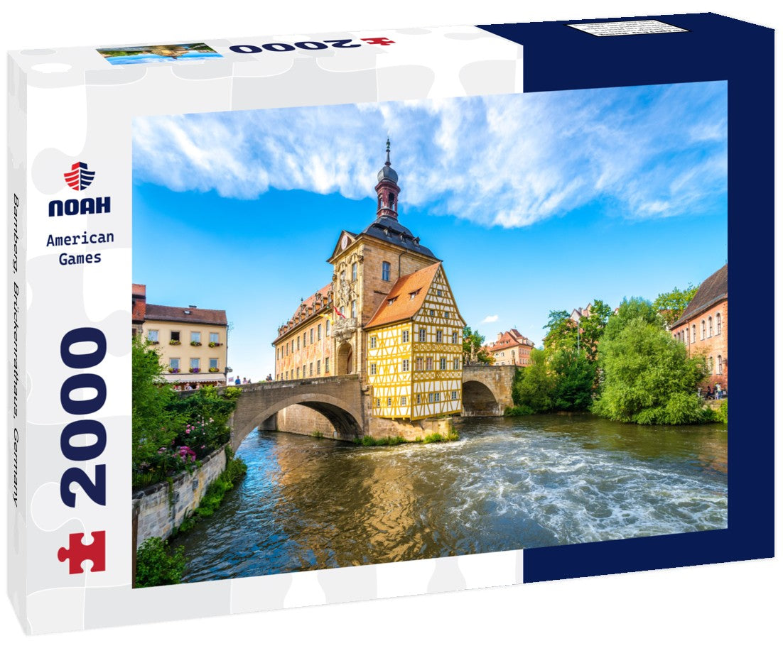 Noah Jigsaw Puzzle Bamberg, Brückenrathaus, Germany 2000 Pieces