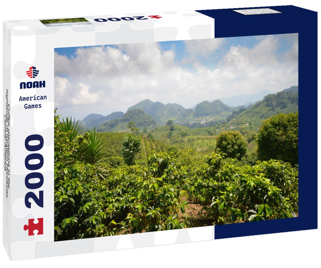 Noah Jigsaw Puzzle Coffee plantations in the highlands of western Honduras. Central America 2000 Pieces