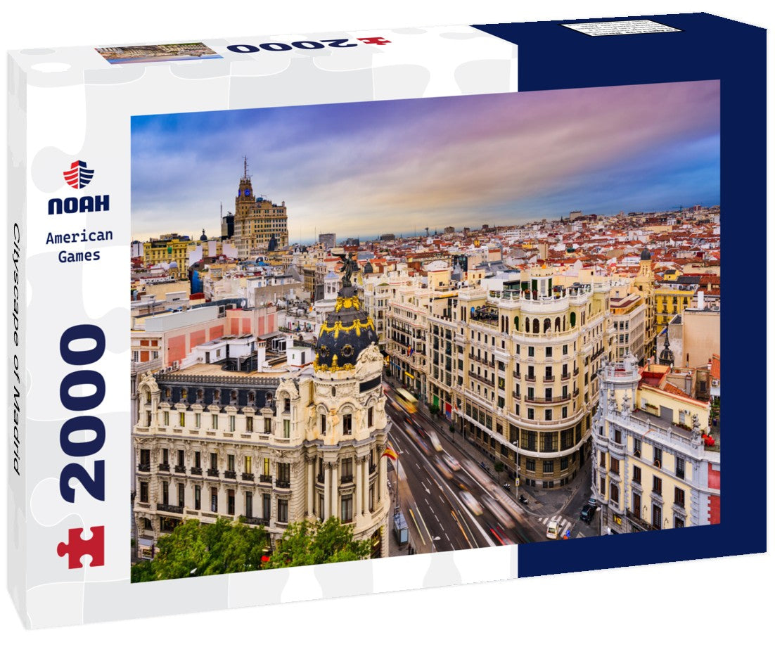 Noah Jigsaw Puzzle Cityscape of Madrid 2000 Pieces