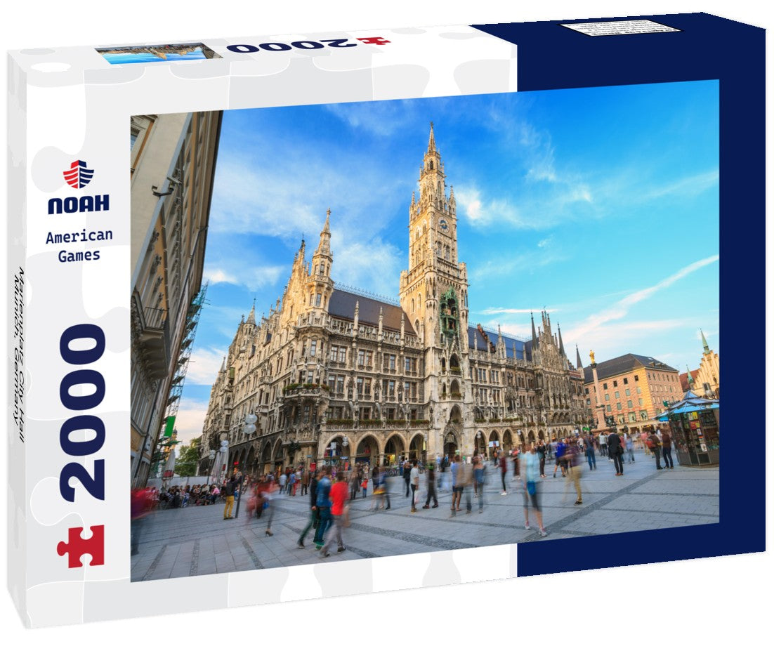 Noah Jigsaw Puzzle Marienplatz City Hall, Munich, Germany 2000 Pieces