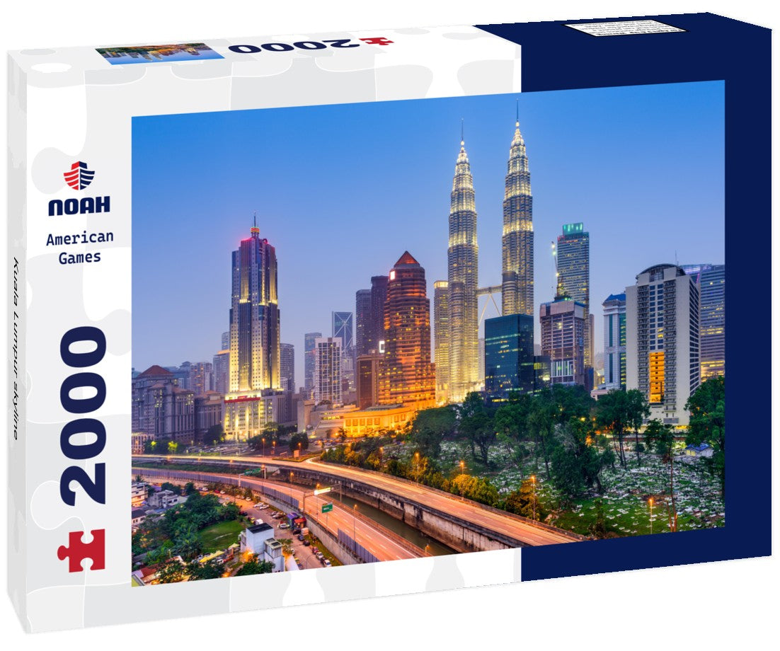 Noah Jigsaw Puzzle Kuala Lumpur skyline 2000 Pieces