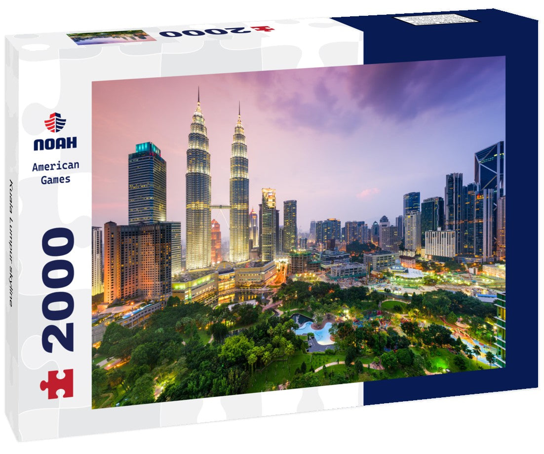 Noah Jigsaw Puzzle Kuala Lumpur skyline 2000 Pieces