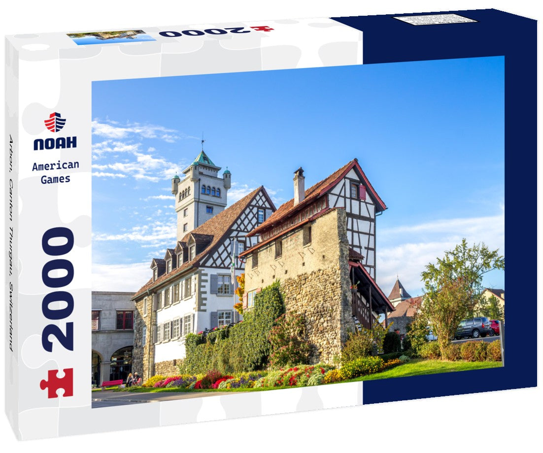 Noah Jigsaw Puzzle Arbon, Canton Thurgau, Switzerland 2000 Pieces