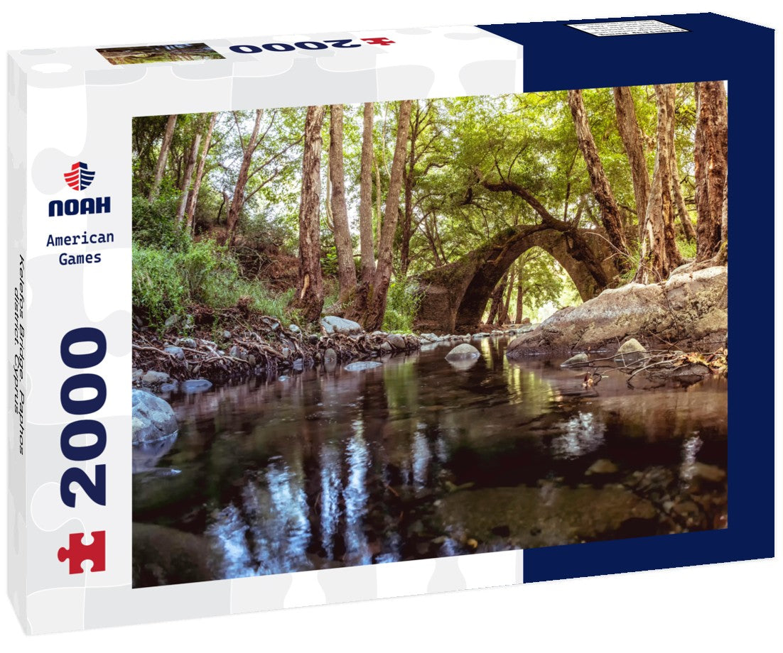 Noah Jigsaw Puzzle Kelefos Bridge. Paphos district. Cyprus 2000 Pieces
