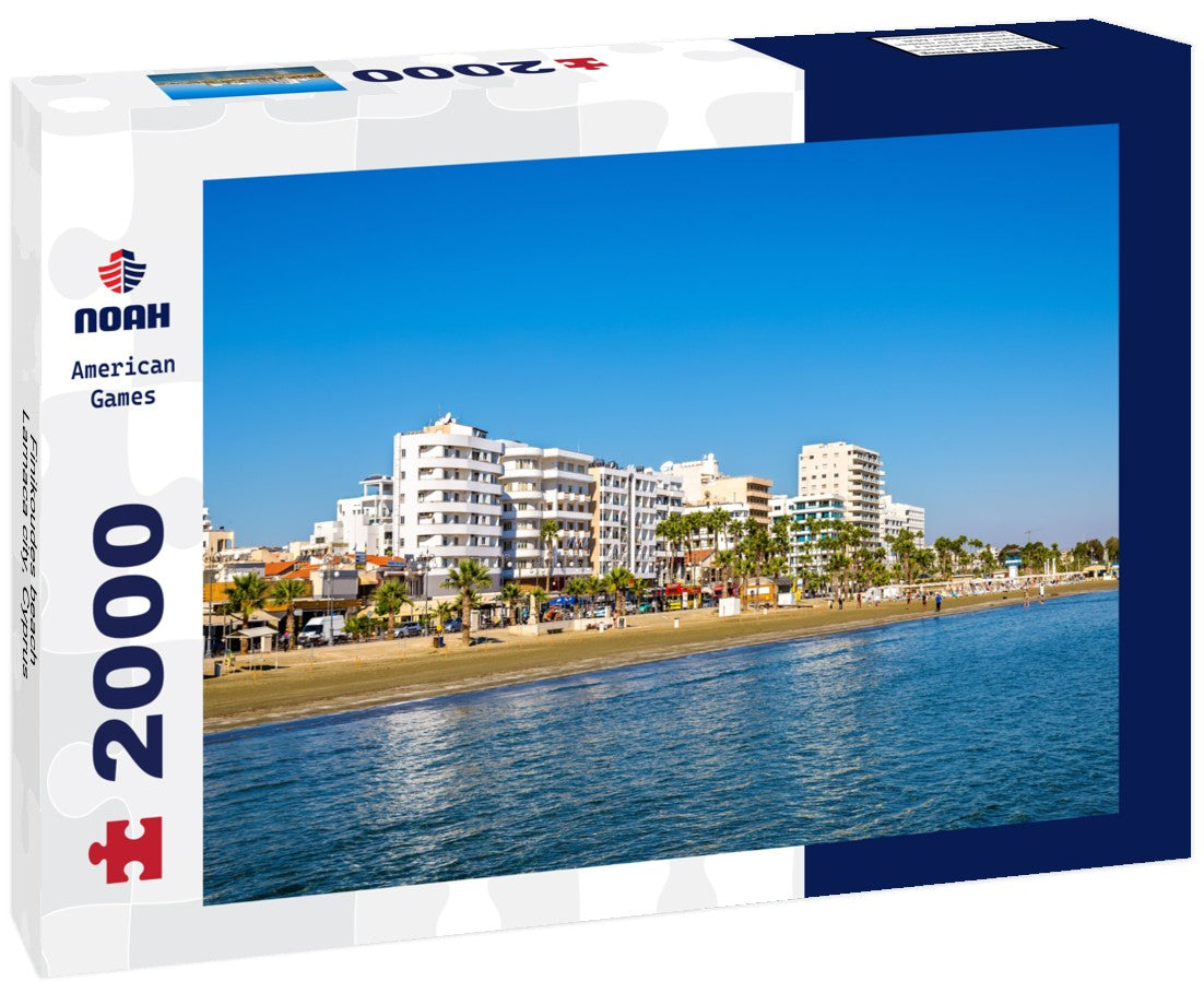 Noah Jigsaw Puzzle Finikoudes beach - Larnaca city, Cyprus 2000 Pieces