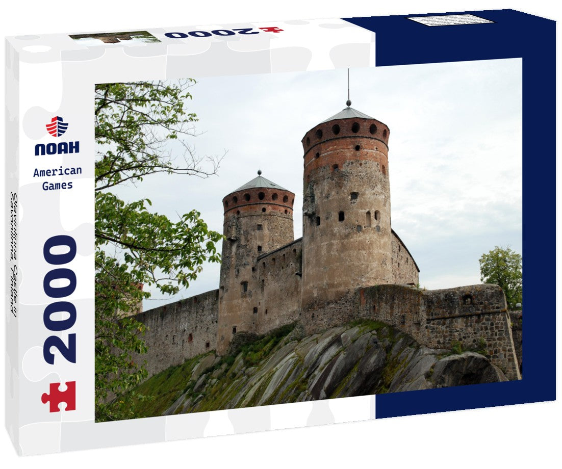 Noah Jigsaw Puzzle Olavinlinna Castle in Savonlinna, Finland 2000 Pieces