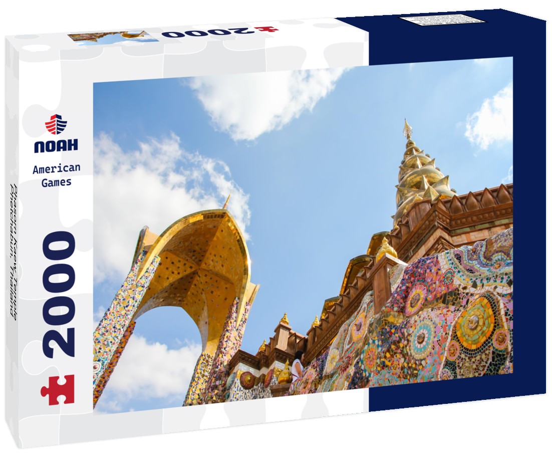 Noah Jigsaw Puzzle Phasorn Kaew Temple, Phetchabun, Thailand 2000 Pieces