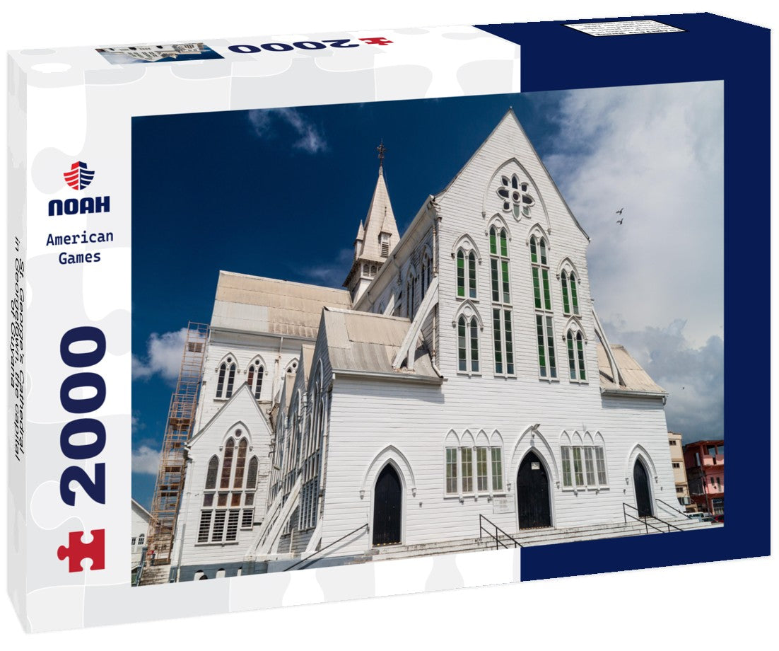 Noah Jigsaw Puzzle St. George's Cathedral in Georgetown, the capital of Guyana 2000 Pieces