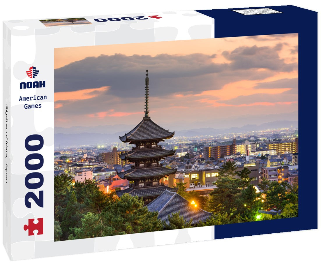 Noah Jigsaw Puzzle Skyline of Nara, Japan 2000 Pieces