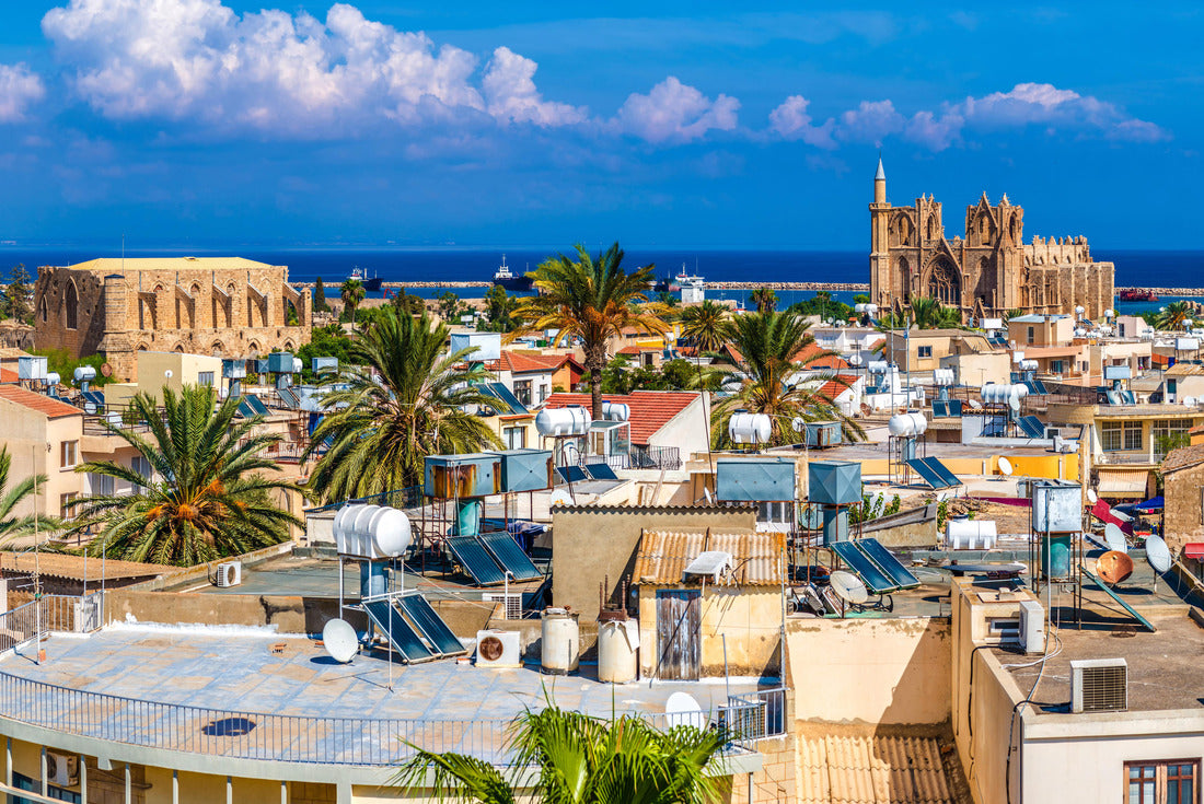 Old town of Famagusta (Gazimagusa), view. Cyprus 2000pc Puzzle