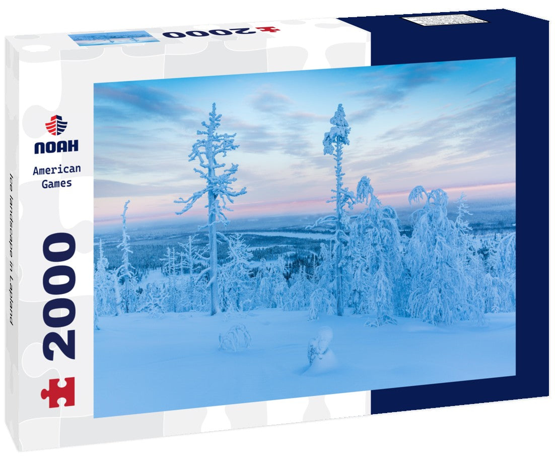 Noah Jigsaw Puzzle Ice landscape in Lapland 2000 Pieces