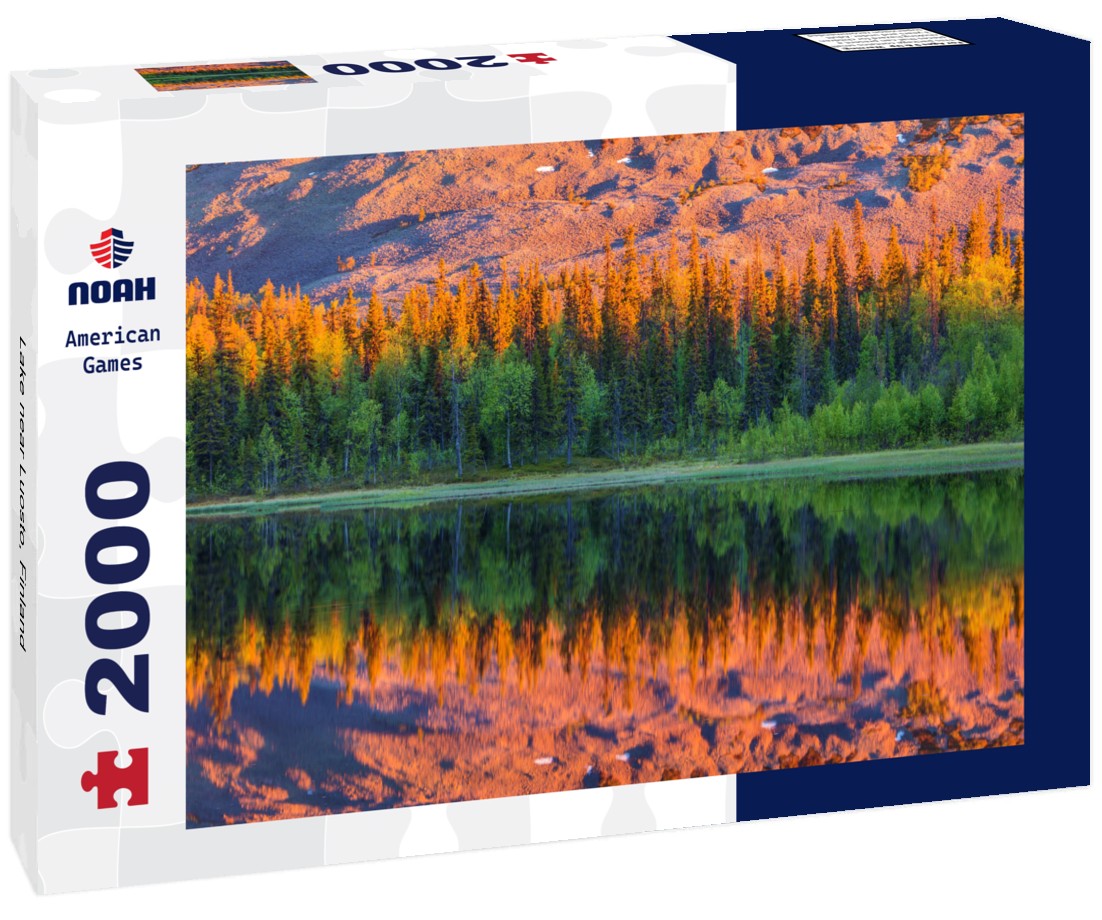 Noah Jigsaw Puzzle Lake near Luosto - Finland 2000 Pieces