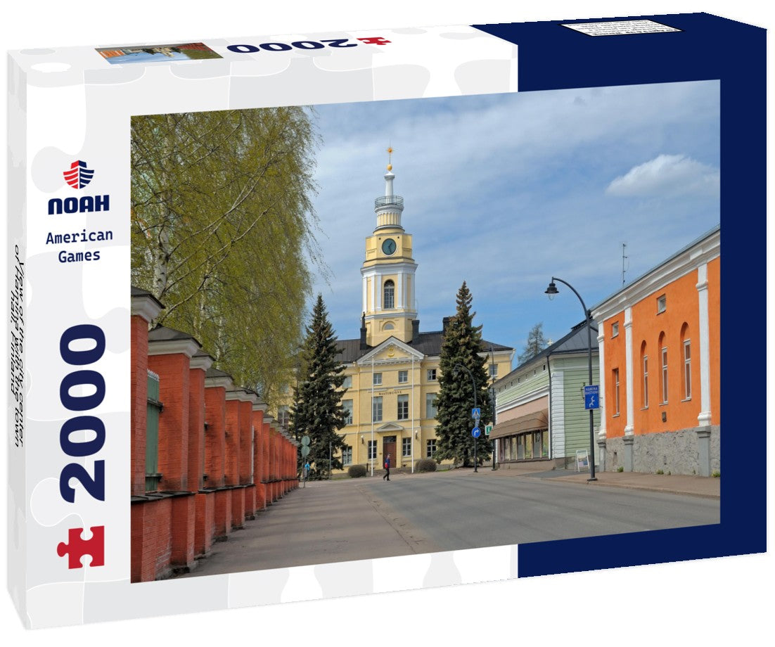 Noah Jigsaw Puzzle View of the city center of Hamina with the town hall, Finland 2000 Pieces