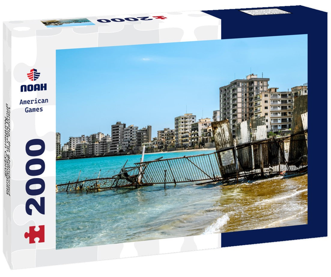 Noah Jigsaw Puzzle Varosha, the abandoned ghost town in Famagusta, Northern Cyprus. 2000 Pieces