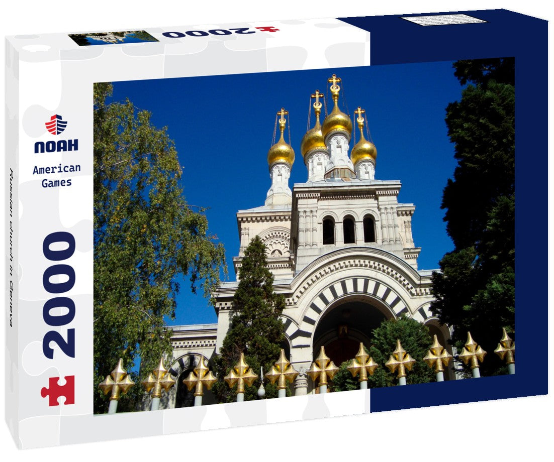 Noah Jigsaw Puzzle Russian church in Geneva 2000 Pieces