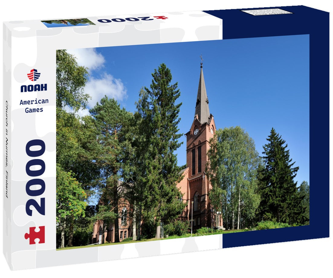 Noah Jigsaw Puzzle Church in Nurmes, Finland 2000 Pieces