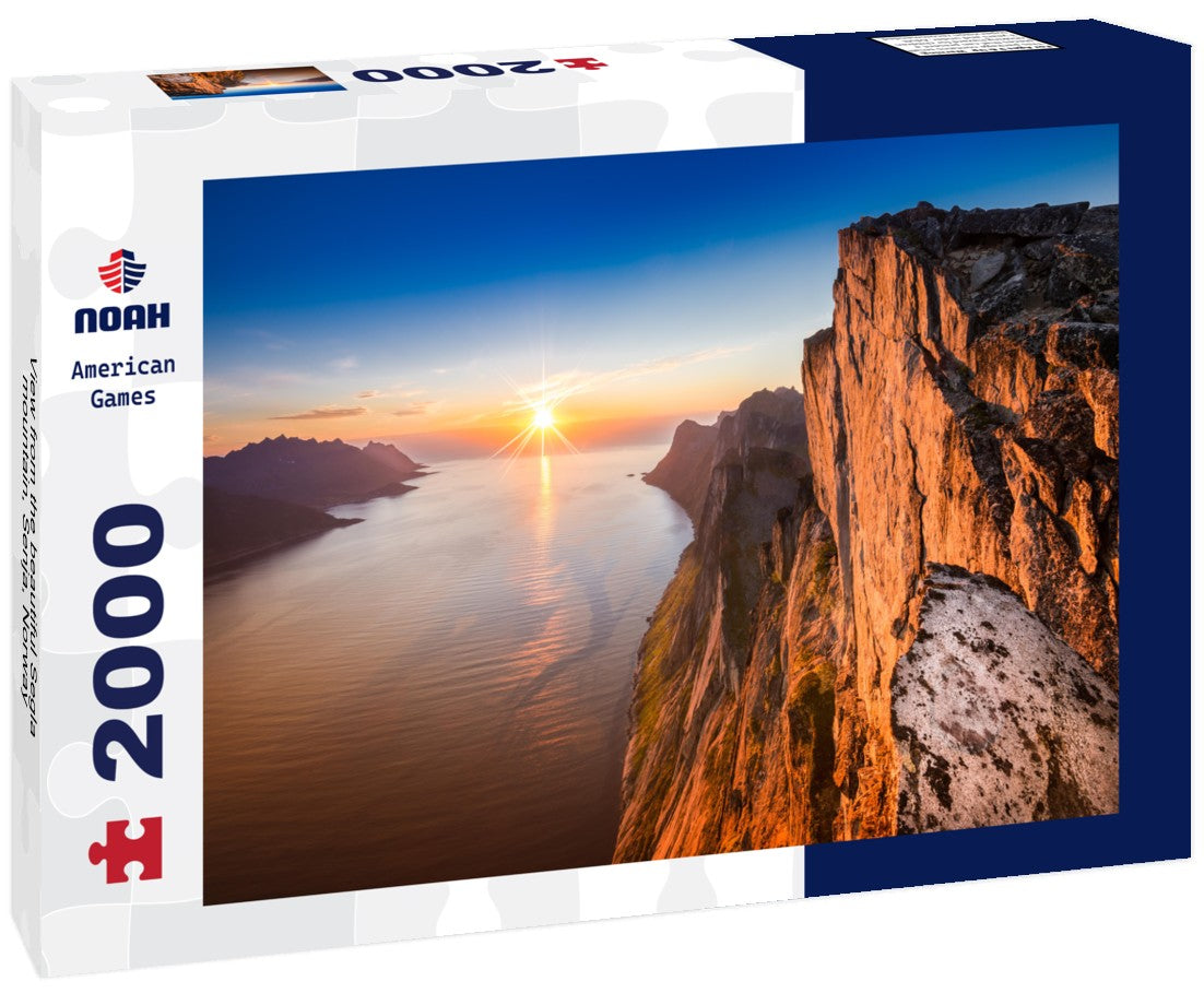 Noah Jigsaw Puzzle View from the beautiful Segla mountain, Senja, Norway 2000 Pieces
