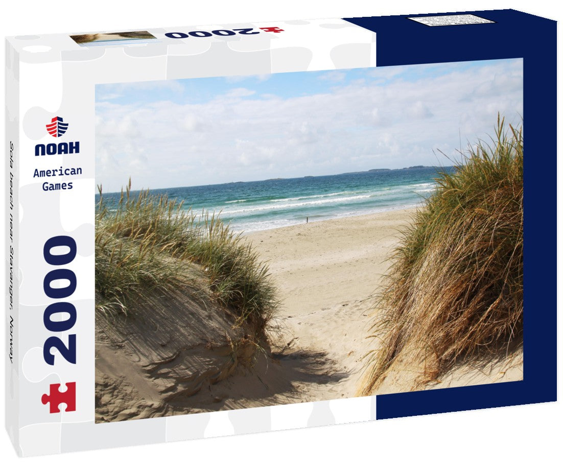 Noah Jigsaw Puzzle Sola beach near Stavanger, Norway 2000 Pieces