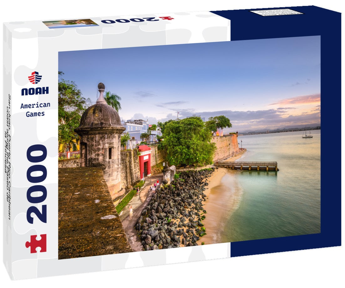Noah Jigsaw Puzzle San Juan, Puerto Rico Caribbean coast along the Paseo de la Princesa 2000 Pieces