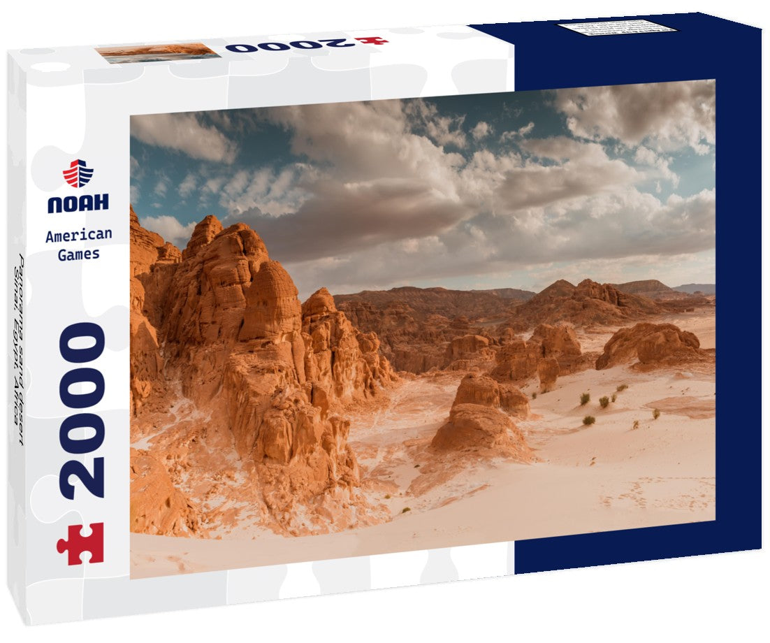 Noah Jigsaw Puzzle Panorama sand desert Sinai, Egypt, Africa 2000 Pieces