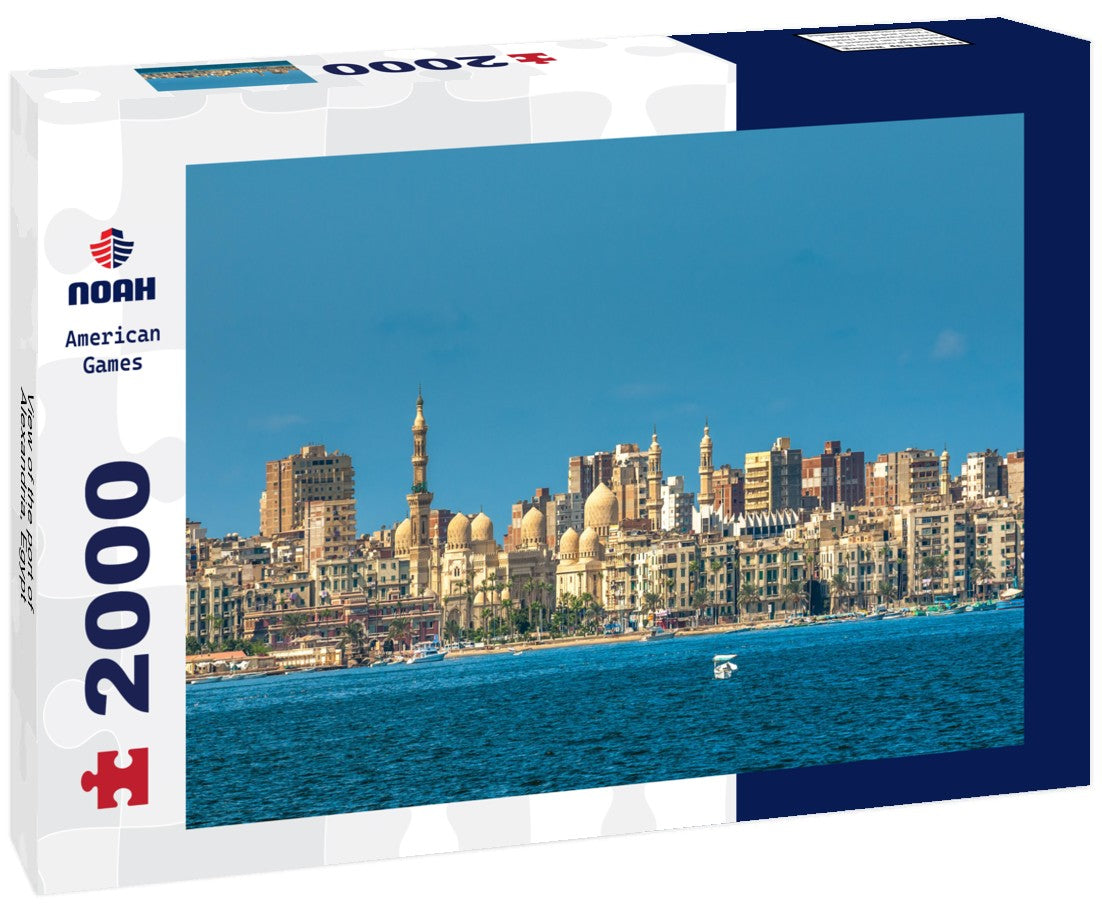 Noah Jigsaw Puzzle View of the port of Alexandria, Egypt 2000 Pieces