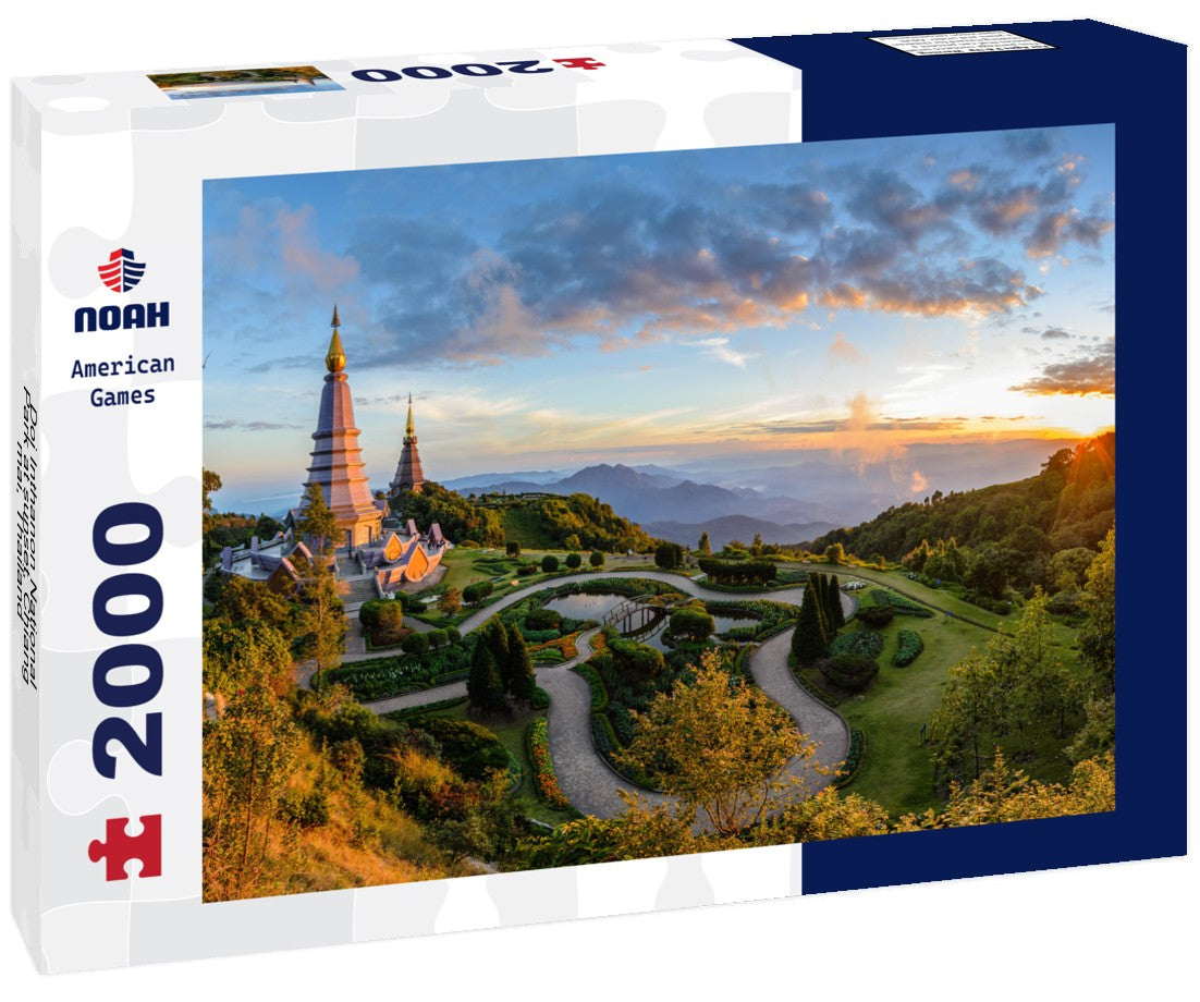 Noah Jigsaw Puzzle Doi Inthanon National Park at sunset, Chiang mai, Thailand 2000 Pieces