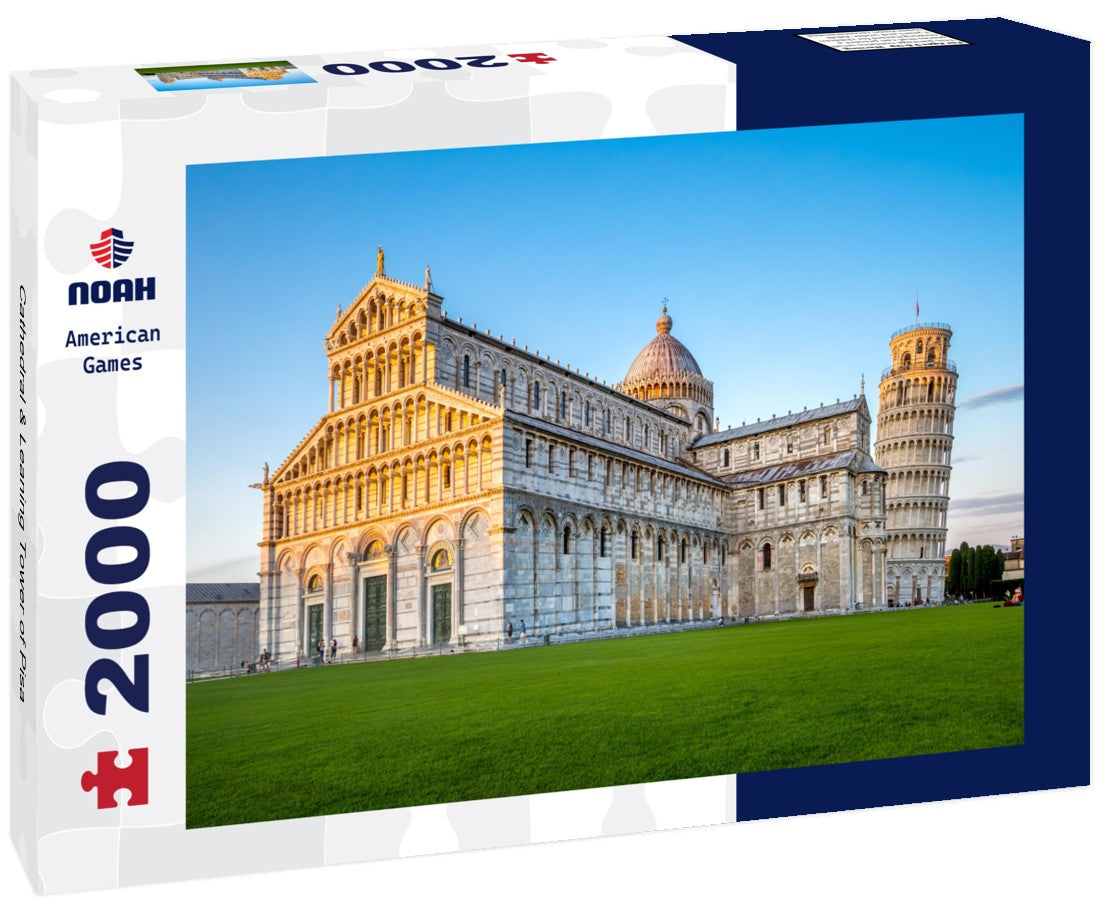 Noah Jigsaw Puzzle Cathedral & Leaning Tower of Pisa 2000 Pieces
