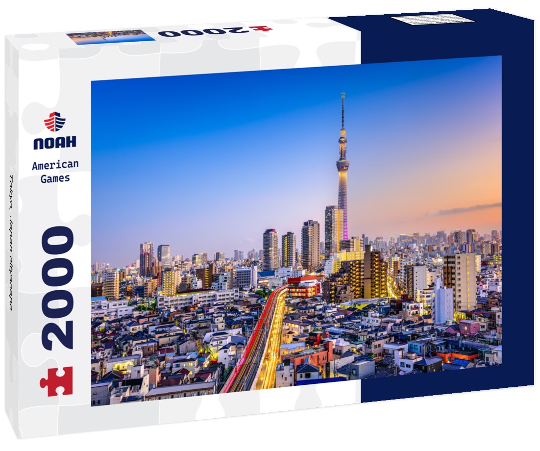 Noah Jigsaw Puzzle Tokyo, Japan cityscape 2000 Pieces