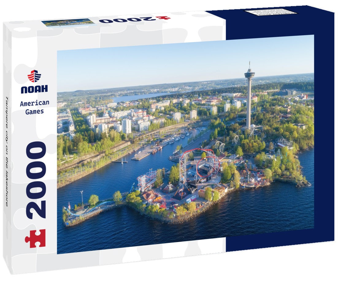 Noah Jigsaw Puzzle Tampere city on the lakeshore 2000 Pieces