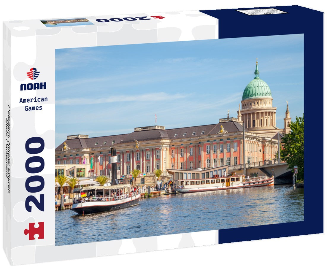 Noah Jigsaw Puzzle Potsdam, Nikolai Church, State Parliament 2000 Pieces