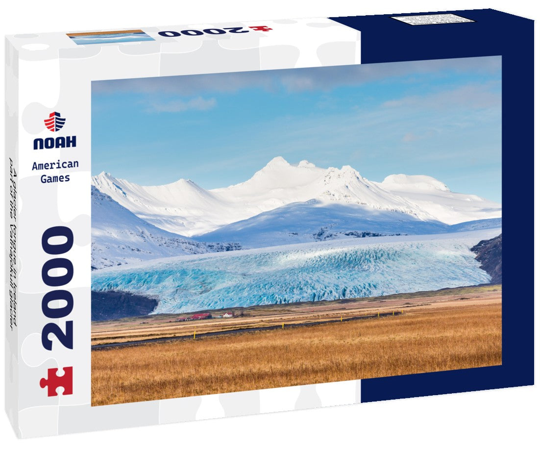 Noah Jigsaw Puzzle A glacier tongue in Iceland, part of the Vatnajökull glacier 2000 Pieces