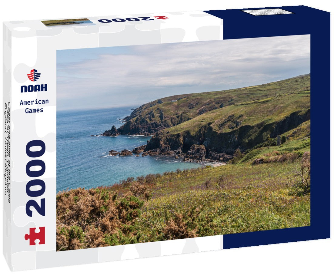 Noah Jigsaw Puzzle Coast and cliffs of the Celtic Sea at Treen, Cornwall, England, United Kingdom 2000 pieces