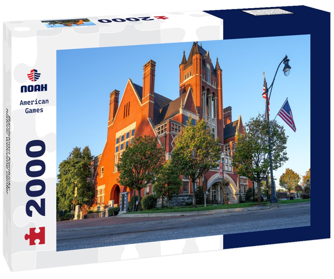 Noah Jigsaw Puzzle Bardstown Kentucky, historic welcome center 2000 pieces